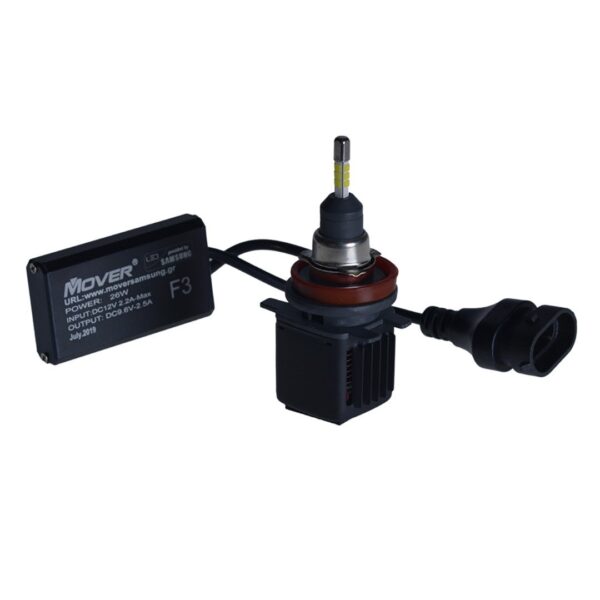 ALL IN POINT H8 12V 2x26W 6500K 5200lm 12 LED KIT ΣΕΙΡΑ F3 SAMSUNG ΜΕ ΨΥΚΤΡΑ ΚΑΙ ΥΓΡΟ ΚΛΕΙΣΤΟΥ ΚΥΚΛΩΜΑΤΟΣ - 2 ΤΕΜ. - AIN-160364 LEFKELIS.GR