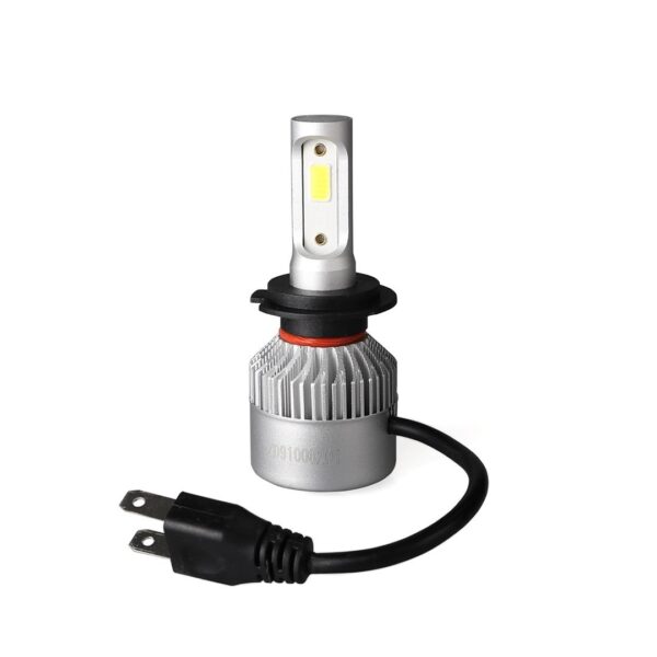 H7 LED SET C6 9-32V 6.500K 10.000lm 4 X 10W ΛΑΜΠΑ ΜΕ COB EPISTAR 1021 LED ΚΑΙ ΑΝΕΜΙΣΤΗΡΑΚΙ M-TECH - 2 ΤΕΜ. - Image 2