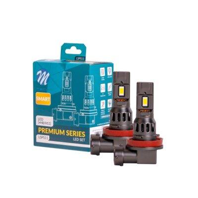 ALL IN POINT ΛΑΜΠΕΣ LED H11 12V 70W 4000lm 6.000K CSP 3570 LED KIT CAN-BUS PREMIUM SMART SERIES  M-TECH - 2 τεμ. - AIN-182423 LEFKELIS.GR