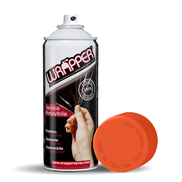 ALL IN POINT ΦΙΛΜ ΣΕ ΣΠΡΕΥ WRAPPER RAL COLOURS ΠΟΡΤΟΚΑΛΙ 400ml – 1 ΤΕΜ. - AIN-167565 LEFKELIS.GR