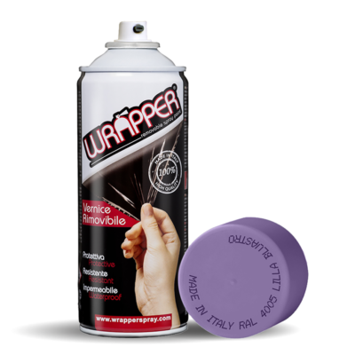ALL IN POINT ΦΙΛΜ ΣΕ ΣΠΡΕΥ WRAPPER RAL COLOURS ΜΩΒ/ΛΙΛΑ 400ml – 1 ΤΕΜ. - AIN-167571 LEFKELIS.GR
