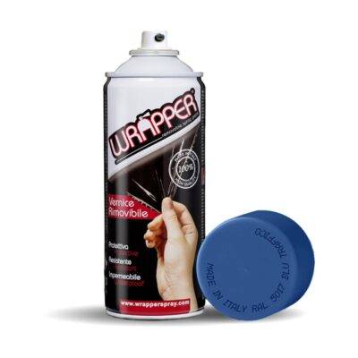 ALL IN POINT ΠΡΟΣΤΑΤΕΥΤΙΚΟ ΦΙΛΜ ΣΕ ΣΠΡΕΙ WRAPPER RAL 5017 TRAFFIC BLUE 400 ml (ΜΠΛΕ) - AIN-160176 LEFKELIS.GR