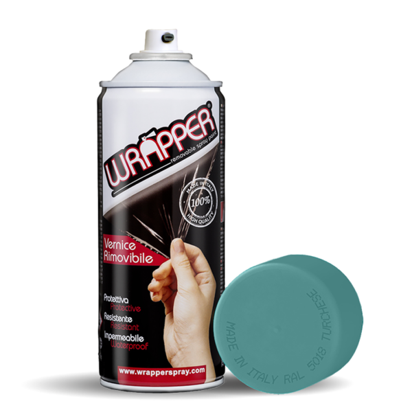 ALL IN POINT ΦΙΛΜ ΣΕ ΣΠΡΕΥ WRAPPER RAL COLOURS ΤΙΡΚΟΥΑΖ/ΒΕΡΑΜΑΝ 400ml – 1 ΤΕΜ. - AIN-167572 LEFKELIS.GR