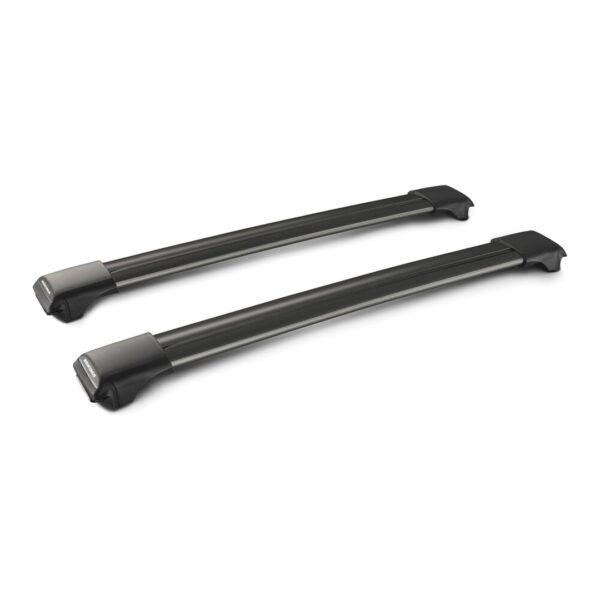 ALL IN POINT ΜΠΑΡΕΣ ΟΡΟΦΗΣ ΑΛΟΥΜΙΝΙΟΥ ΜΑΥΡΗ RAIL BAR STANDARD 79cm 2ΤΕΜ. ΜΕ ΚΛΕΙΔΙ - AIN-161133 LEFKELIS.GR