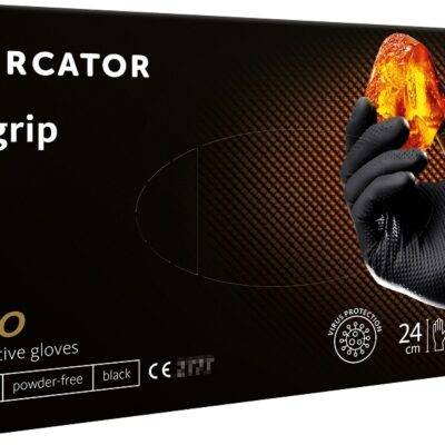 ALL IN POINT ΓΑΝΤΙΑ ΝΙΤΡΙΛΙΟΥ MERCATOR GOGRIP ΣΕ ΜΑΥΡΟ ΧΡΩΜΑ LARGE (L) ΑΜΙΟ - 50 ΤΕΜ. - AIN-181889 LEFKELIS.GR