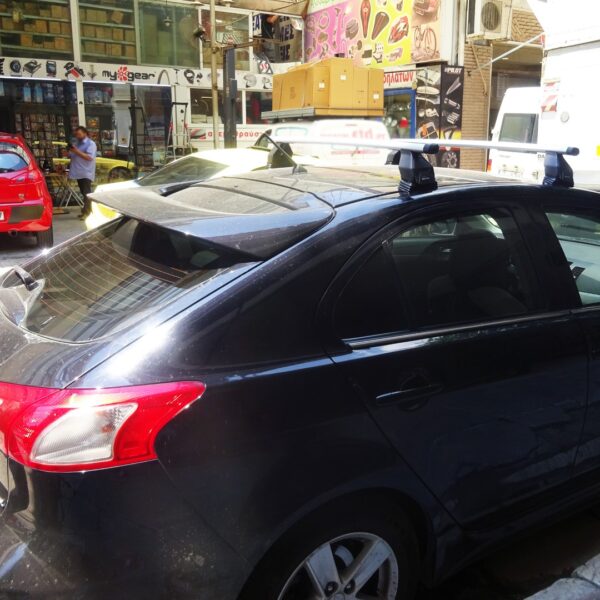 KIT ΜΕ ΜΠΑΡΕΣ ΟΡΟΦΗΣ ΓΙΑ MITSUBISHI LANCER 4D / 5D 07/2008+ ΑΛΟΥΜΙΝΙΟΥ TEMA MENABO (AL1-3360-FIX501FP)-2 ΤΕΜ. - Image 2