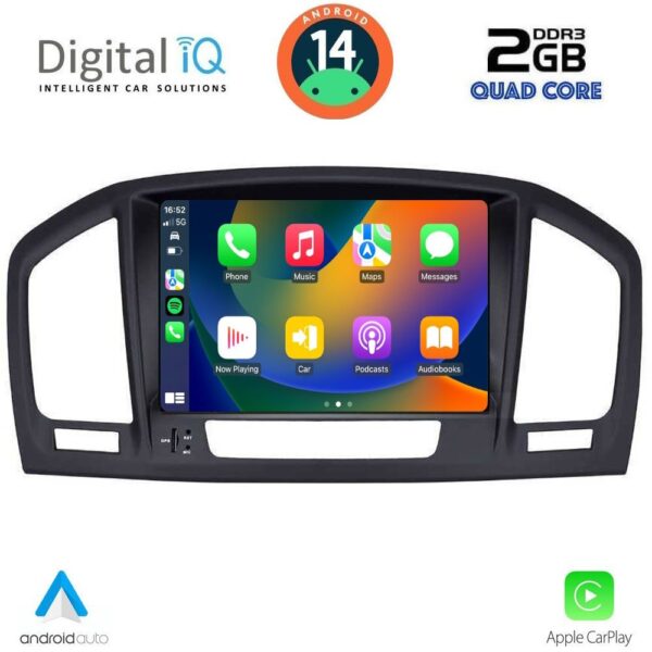 DIGITAL IQ MSD 014_CPA (8" DECK) MULTIMEDIA SYSTEM for OPEL INSIGNIA mod. 2008-2013 – SAAB 9.5 mod. 2006-2012 - Image 2