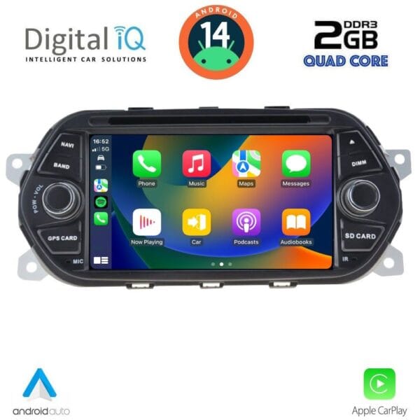 DIGITAL IQ MSD 055_CPA (7" DECK) MULTIMEDIA for FIAT TIPO mod. 2015-2019 - Image 2