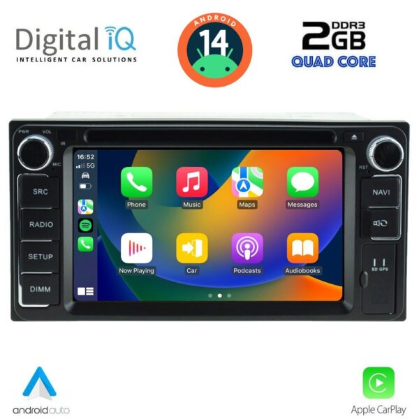 DIGITAL IQ MSD 062_CPA (6.5" DECK) MULTIMEDIA for TOYOTA ALL (200mm) - Image 2