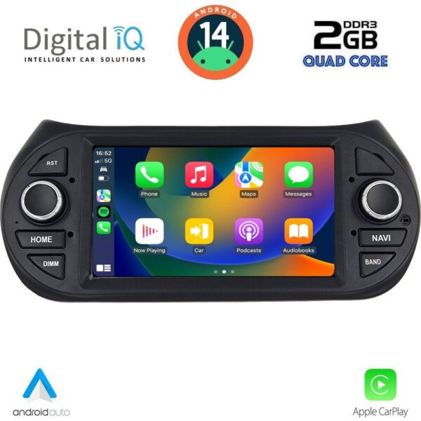 DIGITAL IQ MSD 092_CPA (7" DECK) MULTIMEDIA for CT NEMO – FT FIORINO-QUBO – PG BIPPER mod. 2008> - Image 2