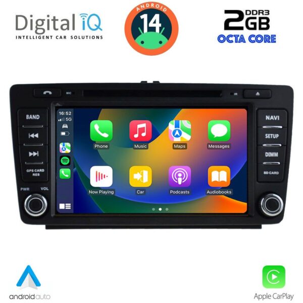 DIGITAL IQ MSF 305_CPA (8” DECK) MULTIMEDIA SYSTEM for SKODA OCTAVIA mod. 2005-2012 - Image 2