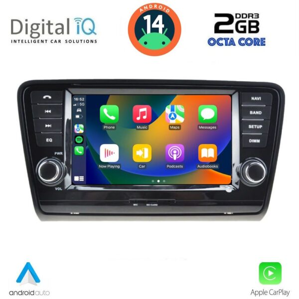 DIGITAL IQ MSF 306_CPA (8” DECK) MULTIMEDIA SYSTEM for SKODA OCTAVIA 7 mod. 2013-2021 - Image 2
