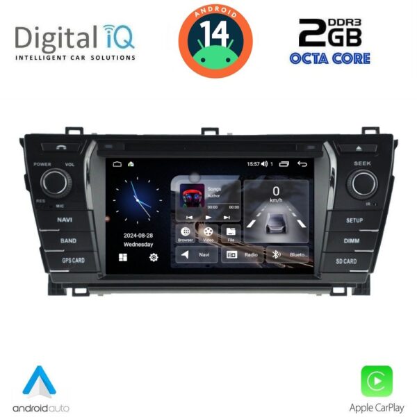 AIN-130954 - Digital iQ - DIGITAL IQ MSF 312_CPA (7” DECK) MULTIMEDIA SYSTEM for TOYOTA COROLLA mod. 2013-2016 - ALL IN POINT - LEFKELIS.GR