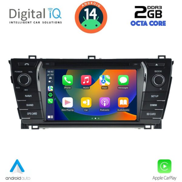 DIGITAL IQ MSF 312_CPA (7” DECK) MULTIMEDIA SYSTEM for TOYOTA COROLLA mod. 2013-2016 - Image 2