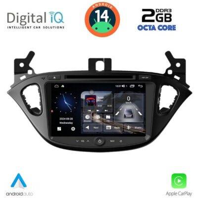 AIN-132363 - Digital iQ - DIGITAL IQ MSF 321_CPA (8” DECK) MULTIMEDIA SYSTEM for OPEL ADAM - CORSA E mod. 2014-2022 - ALL IN POINT - LEFKELIS.GR