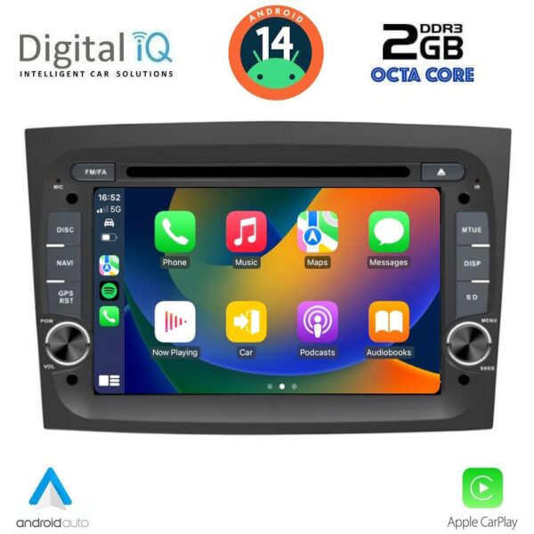DIGITAL IQ MSF 338_CPA (7" DECK) MULTIMEDIA SYSTEM for FIAT DOBLO mod. 2015> - Image 2