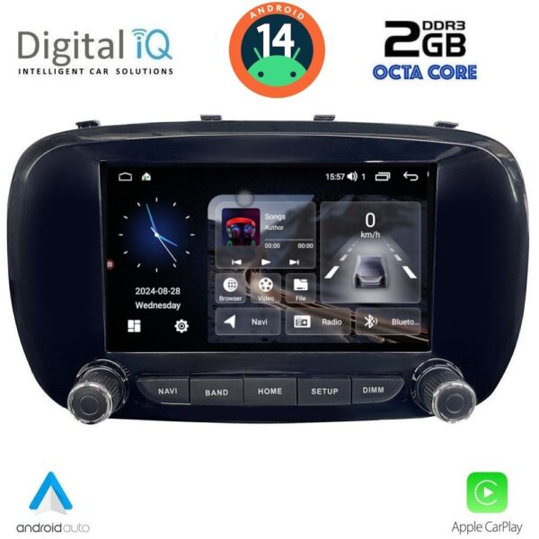 AIN-132131 - Digital iQ - DIGITAL IQ MSF 366_CPA (7" DECK) MULTIMEDIA SYSTEM for FIAT 500X mod. 2014> - ALL IN POINT - LEFKELIS.GR