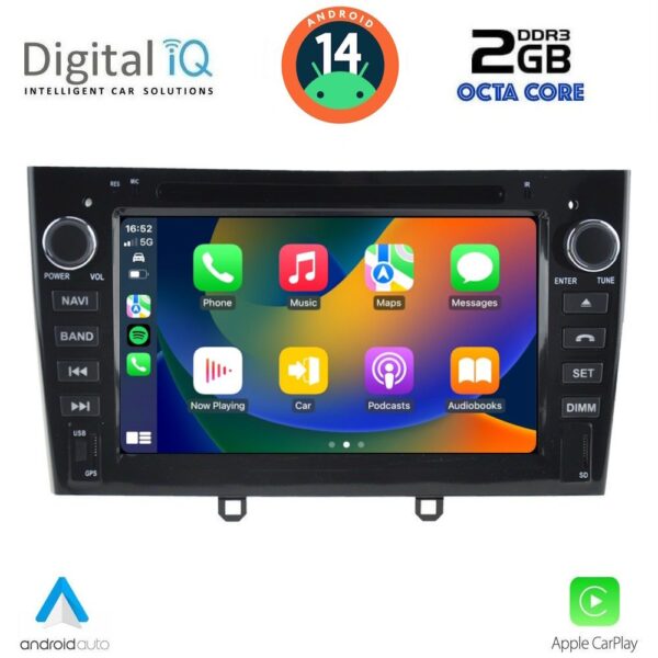 DIGITAL IQ MSF 383_CPA (7” DECK) MULTIMEDIA SYSTEM for PEUGEOT 308 mod. 2007-2012 - Image 2