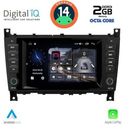 AIN-130973 - Digital iQ - DIGITAL IQ MSF 393_CPA (7” DECK) MULTIMEDIA SYSTEM for MERCEDES C W203 – CLK W209 mod. 2004-2008 - ALL IN POINT - LEFKELIS.GR