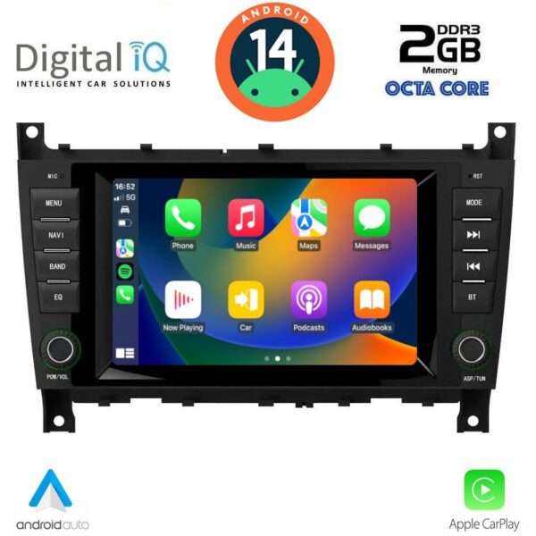 DIGITAL IQ MSF 393_CPA (7” DECK) MULTIMEDIA SYSTEM for MERCEDES C W203 – CLK W209 mod. 2004-2008 - Image 8