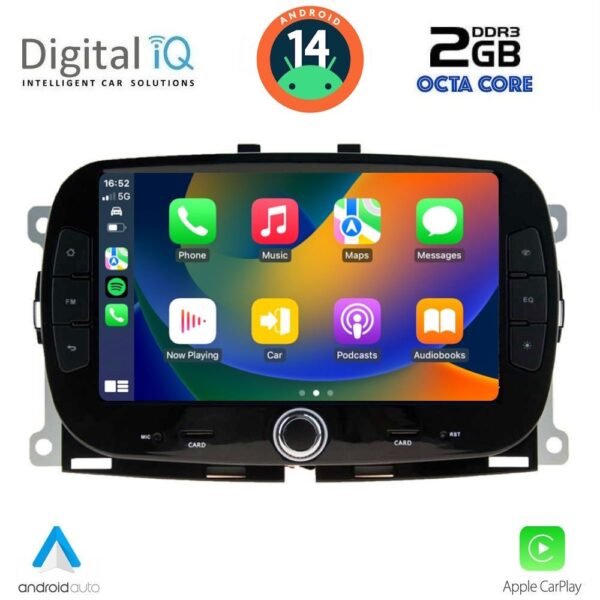 DIGITAL IQ MSF 398_CPA (7'' DECK) MULTIMEDIA SYSTEM for FIAT 500 mod. 2016> - Image 2