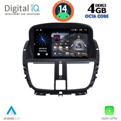 AIN-127658 - Digital iQ - DIGITAL IQ MSG 407_CPA (7” DECK) MULTIMEDIA SYSTEM for PEUGEOT 207 mod. 2007> - ALL IN POINT - LEFKELIS.GR