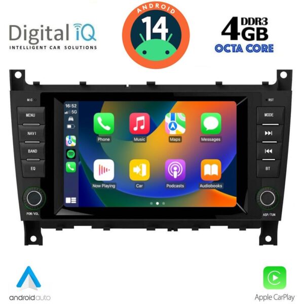 DIGITAL IQ MSF 393_CPA (7” DECK) MULTIMEDIA SYSTEM for MERCEDES C W203 – CLK W209 mod. 2004-2008 - Image 10