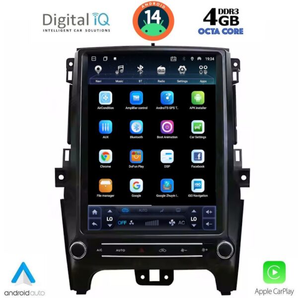 DIGITAL IQ MSF 645_CPA (TESLA 12.3") MULTIMEDIA OEM for FORD RANGER mod. 2015-2022 - Image 2