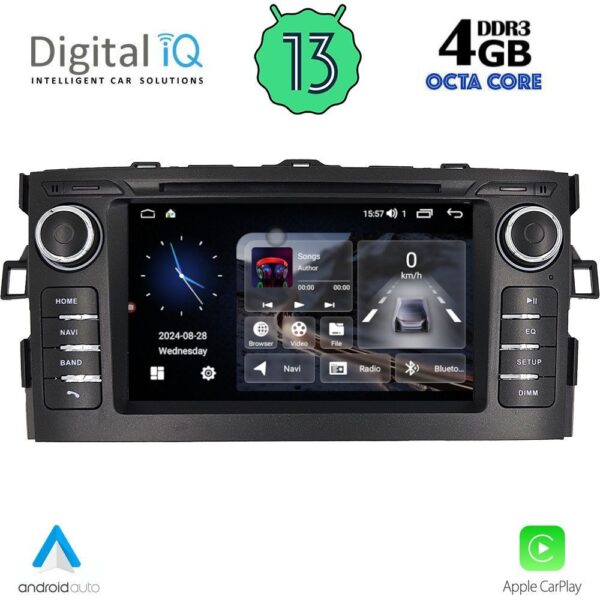 DIGITAL IQ MSG 428_CPA (7” DECK) MULTIMEDIA SYSTEM for TOYOTA AURIS mod. 2007-2012 - Image 8