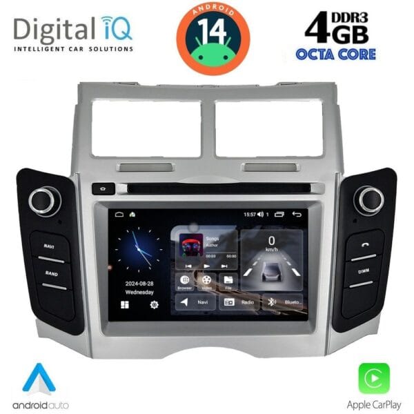 AIN-127664 - Digital iQ - DIGITAL IQ MSG 429_CPA (7” DECK) MULTIMEDIA SYSTEM for TOYOTA YARIS mod. 2006-2011 - ALL IN POINT - LEFKELIS.GR