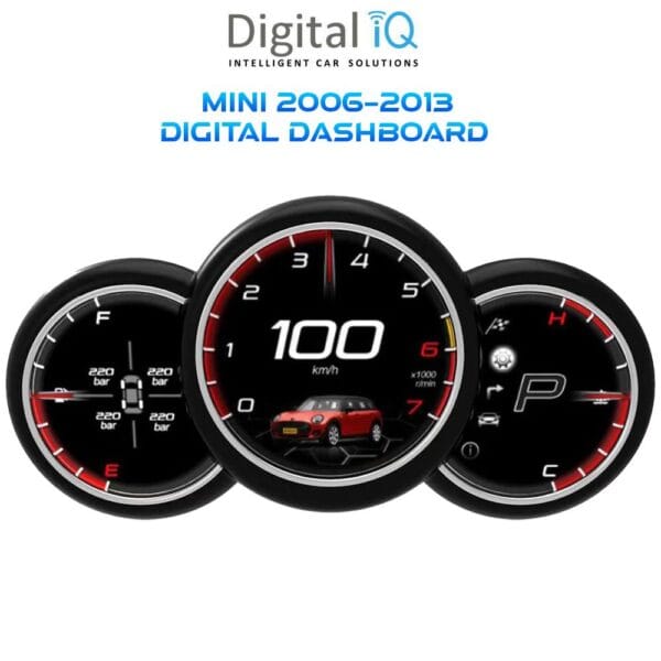 AIN-107354 - Digital iQ - DIGITAL IQ DDD 964_IC MINI Cooper R56 R57 2006-2013 DIGITAL DASHBOARD - ALL IN POINT - LEFKELIS.GR