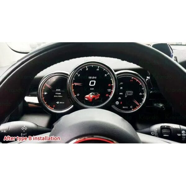 DIGITAL IQ DDD 964_IC MINI Cooper R56 R57 2006-2013 DIGITAL DASHBOARD - Image 2