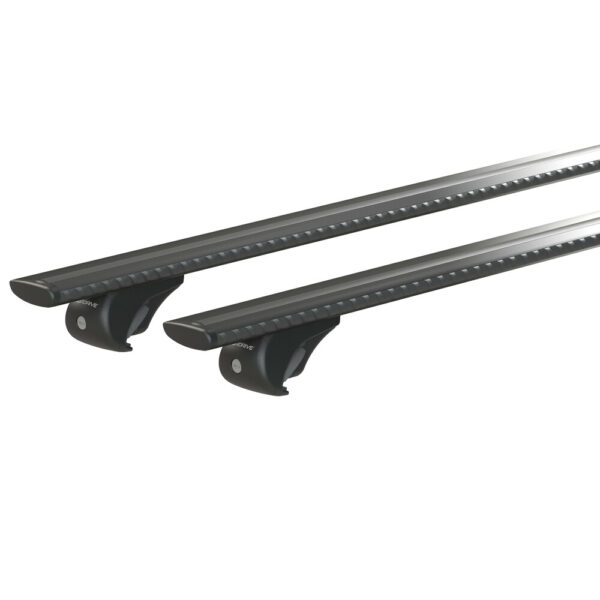 ΜΠΑΡΕΣ ΟΡΟΦΗΣ ΑΝΟΔIΩΜΕΝΟ ΑΛΟΥΜΙΝΙΟΥ (XL) 140cm 100max ΜΑΥΡΗ SILENZIO (RAILING STANDARD/S/W)​NORDRIVE - 2 ΤΕΜ. - Image 2