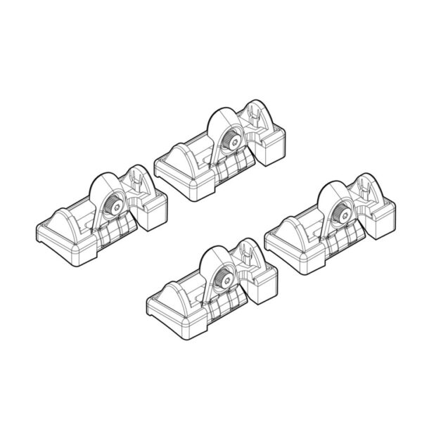 ALL IN POINT ΑΚΡΑ ΓΙΑ ΜΠΑΡΕΣ NORDRIVE ΓΙΑ RENAULT CLIO 5D 03/98-09/05 / CLIO STORIA 10/05-01/11 KIT - AIN-165063 LEFKELIS.GR