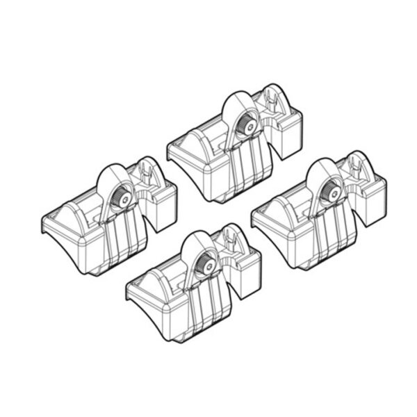 ALL IN POINT ΑΚΡΑ ΓΙΑ ΜΠΑΡΕΣ NORDRIVE ΓΙΑ AUDI A3 3D 05/03-08/12 KIT - AIN-165181 LEFKELIS.GR
