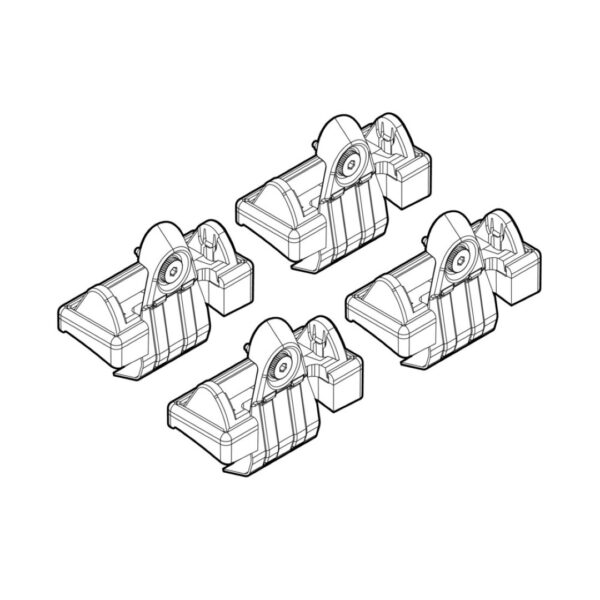 ALL IN POINT ΑΚΡΑ ΓΙΑ ΜΠΑΡΕΣ NORDRIVE ΓΙΑ VW GOLF 5 3D/5D-GOLF 6 3D/5D KIT - AIN-165068 LEFKELIS.GR