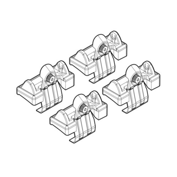 ALL IN POINT ΑΚΡΑ ΓΙΑ ΜΠΑΡΕΣ NORDRIVE ΓΙΑ AUDI A6 9/04-3/11 KIT - AIN-165074 LEFKELIS.GR