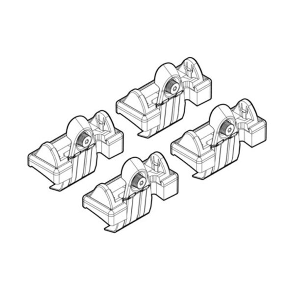 ALL IN POINT ΑΚΡΑ ΓΙΑ ΜΠΑΡΕΣ NORDRIVE ΓΙΑ AUDI A3 SPORTBACK 09/04-10/12 KIT - AIN-165189 LEFKELIS.GR