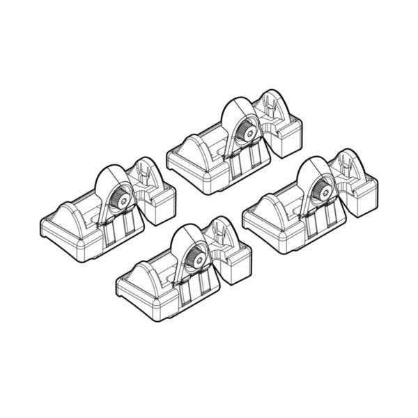 ALL IN POINT ΑΚΡΑ ΓΙΑ ΜΠΑΡΕΣ NORDRIVE ΓΙΑ MAZDA 2 05/03-09/07 KIT - AIN-165194 LEFKELIS.GR