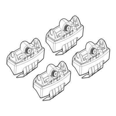 ALL IN POINT ΑΚΡΑ ΓΙΑ ΜΠΑΡΕΣ NORDRIVE ΓΙΑ FIAT 500 07/07+ KIT - AIN-165046 LEFKELIS.GR