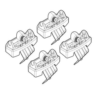 ALL IN POINT ΑΚΡΑ ΓΙΑ ΜΠΑΡΕΣ NORDRIVE ΓΙΑ LANCIA DELTA 6/08+ KIT - AIN-165085 LEFKELIS.GR