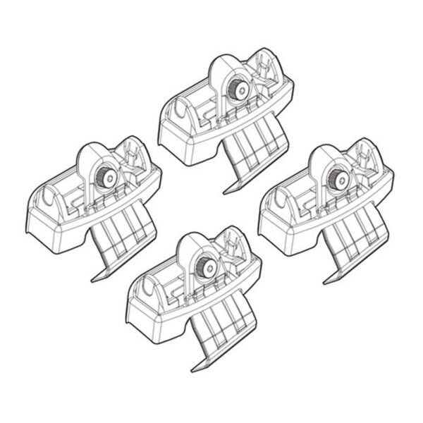 ALL IN POINT ΑΚΡΑ ΓΙΑ ΜΠΑΡΕΣ NORDRIVE ΓΙΑ AUDI A4 11/07+ KIT - AIN-165052 LEFKELIS.GR