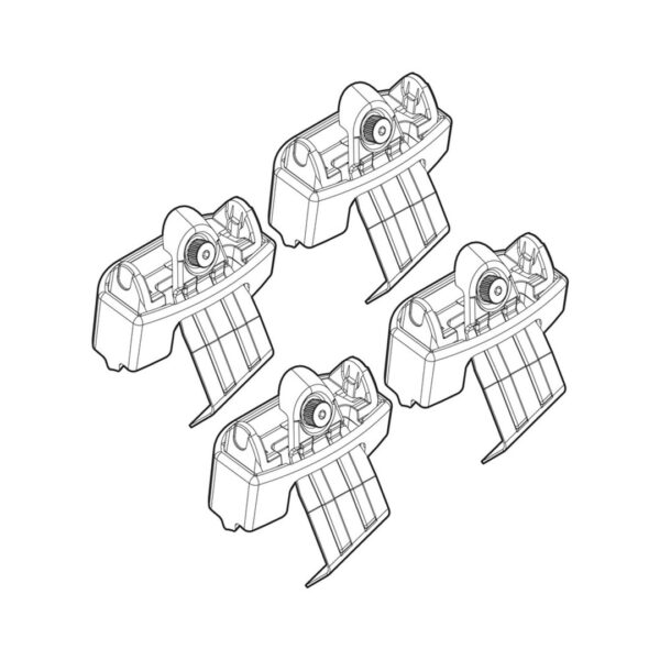 ALL IN POINT ΑΚΡΑ ΓΙΑ ΜΠΑΡΕΣ NORDRIVE ΓΙΑ OPEL INSIGNIA 02/09+ KIT - AIN-165093 LEFKELIS.GR