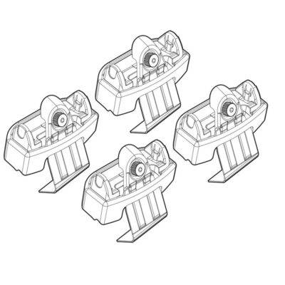 ALL IN POINT ΑΚΡΑ ΓΙΑ ΜΠΑΡΕΣ NORDRIVE ΓΙΑ VW POLO 5D 09/09+ KIT - AIN-165096 LEFKELIS.GR
