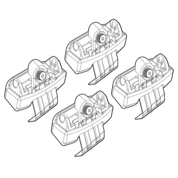 ALL IN POINT ΑΚΡΑ ΓΙΑ ΜΠΑΡΕΣ NORDRIVE ΓΙΑ AUDI A3 3/5D 09/12+ KIT - AIN-165055 LEFKELIS.GR