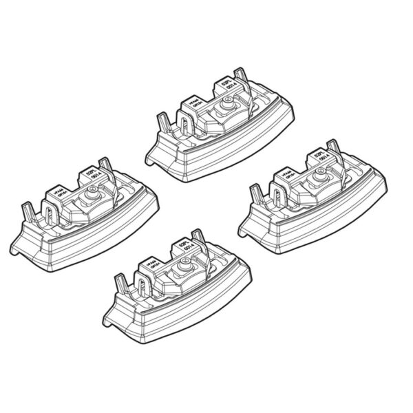 ALL IN POINT ΑΚΡΑ ΓΙΑ ΜΠΑΡΕΣ NORDRIVE ΓΙΑ KIA SOUL 01/14+ KIT - AIN-165118 LEFKELIS.GR