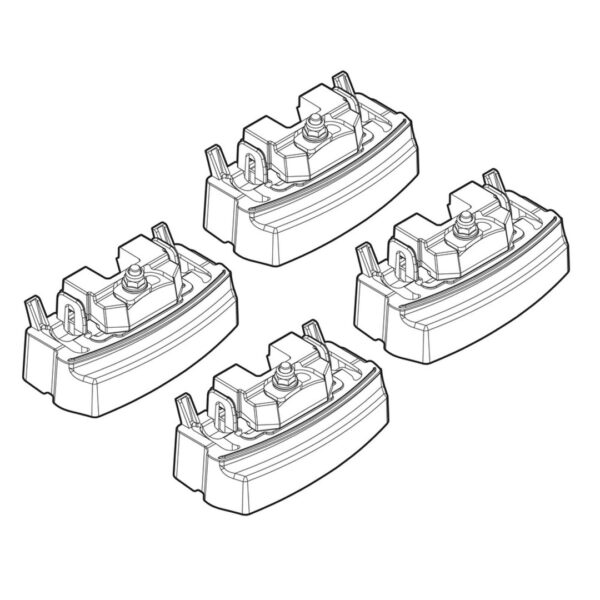ALL IN POINT ΑΚΡΑ ΓΙΑ ΜΠΑΡΕΣ NORDRIVE ΓΙΑ MERCEDES CLA C117 4D 02/13+ KIT - AIN-165139 LEFKELIS.GR