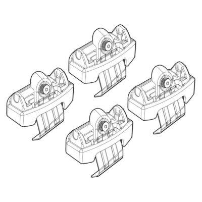 ALL IN POINT ΑΚΡΑ ΓΙΑ ΜΠΑΡΕΣ NORDRIVE ΓΙΑ MAZDA 6 4D 01/13+ KIT - AIN-165147 LEFKELIS.GR
