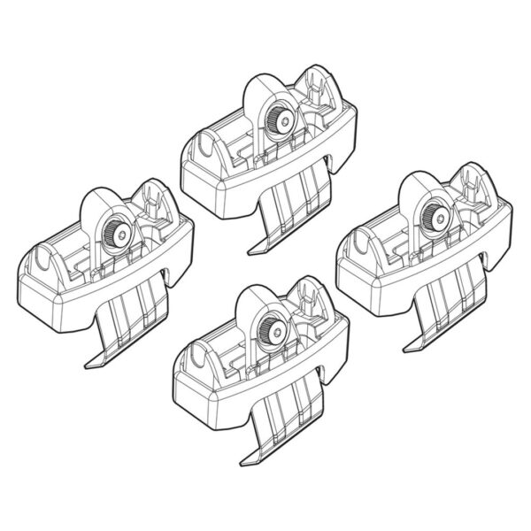 ALL IN POINT ΑΚΡΑ ΓΙΑ ΜΠΑΡΕΣ NORDRIVE ΓΙΑ MAZDA 6 4D 01/13+ KIT - AIN-165147 LEFKELIS.GR