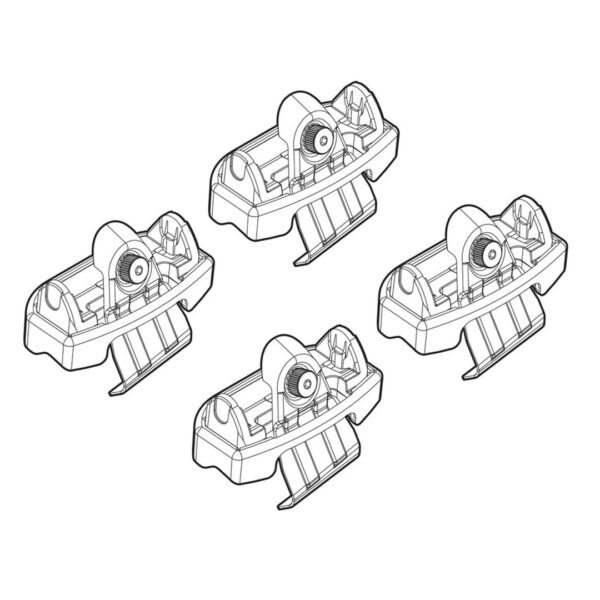 ALL IN POINT ΑΚΡΑ ΓΙΑ ΜΠΑΡΕΣ NORDRIVE ΓΙΑ FORD KA 2016+ KIT - AIN-165161 LEFKELIS.GR